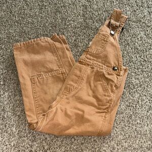Carhartt Kids Overalls in Brown